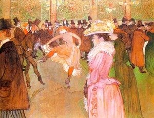 Training of the New Girls by Valentin at the Moulin Rouge 1889-90
