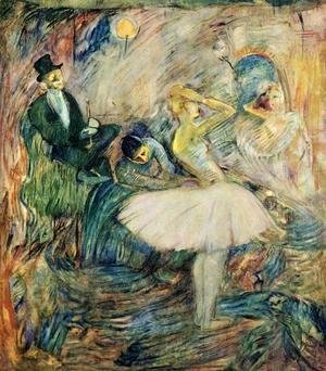 Toulouse-Lautrec - The Dancer in Her Dressing Room
