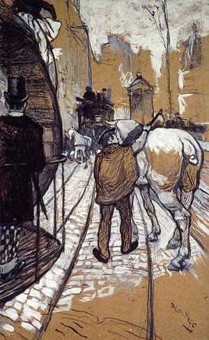 Toulouse-Lautrec - Workers for the Bus Company