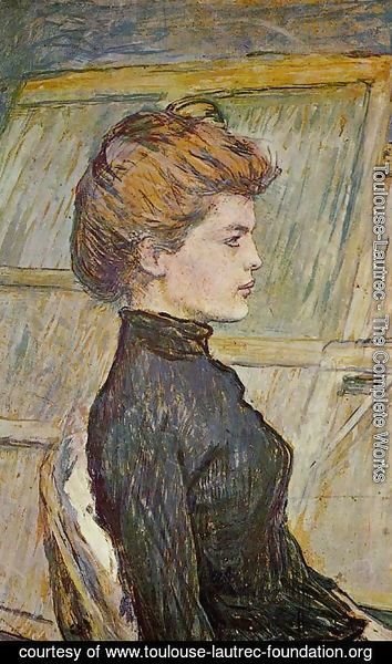 Toulouse-Lautrec - Portrait of Helen (detail)