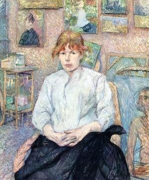 Toulouse-Lautrec - The Redhead with a White Blouse