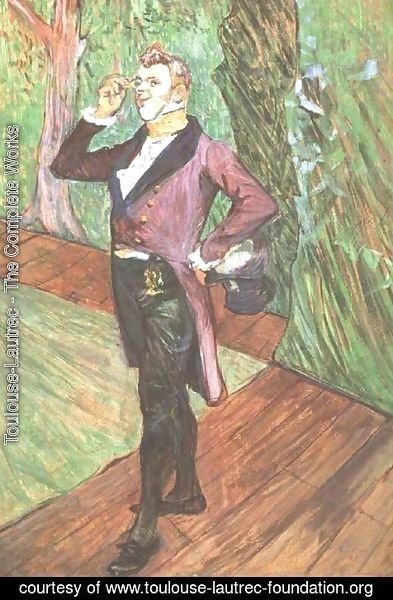 Toulouse-Lautrec - Portrait of M. Samary