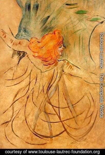 Toulouse-Lautrec - At the Music Hall - Loie Fuller