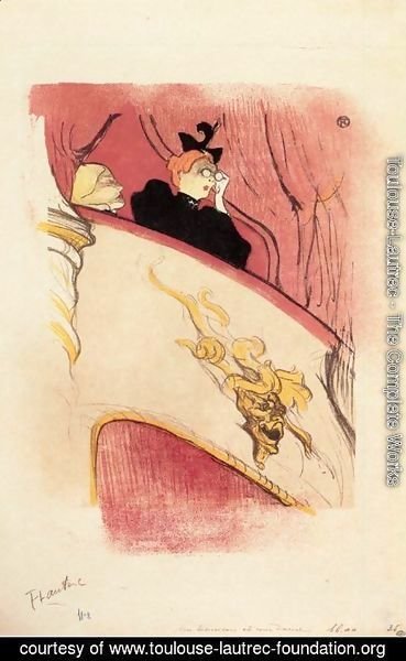 Toulouse-Lautrec - The Box with the Guilded Mask