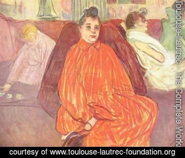 Toulouse-Lautrec - At the Salon, the Divan