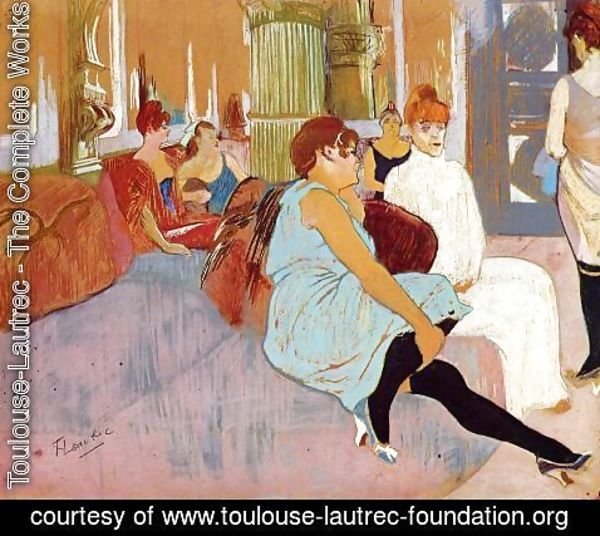 Toulouse-Lautrec - The Salon in the Rue des Moulins I