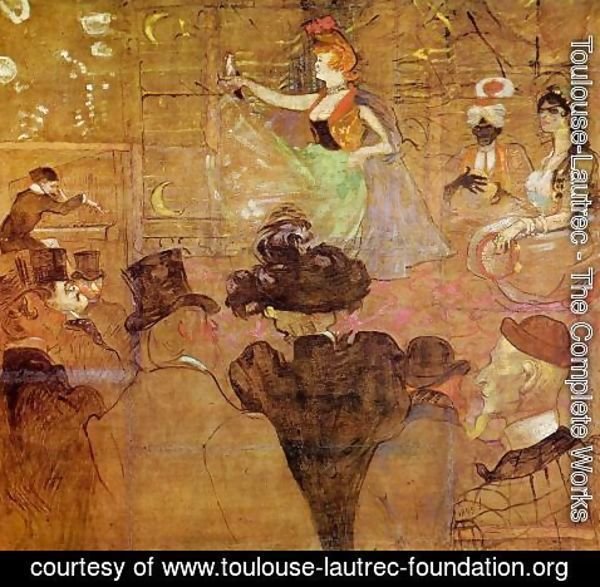 Toulouse-Lautrec - La Goulue Dancing