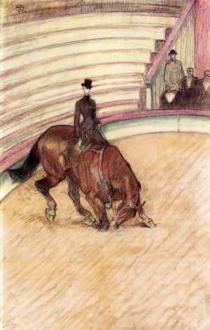 Toulouse-Lautrec - At the Circus: Dressage