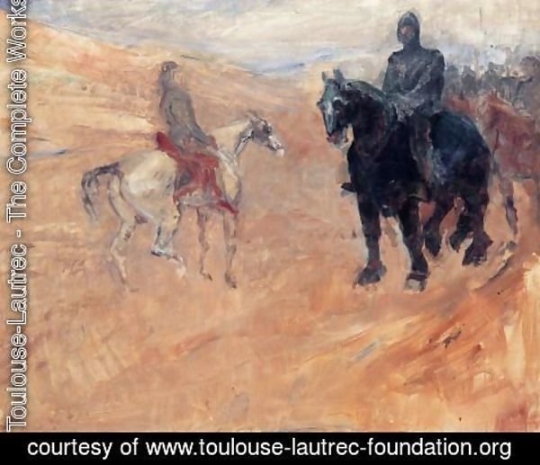 Toulouse-Lautrec - Two Knights in Armor