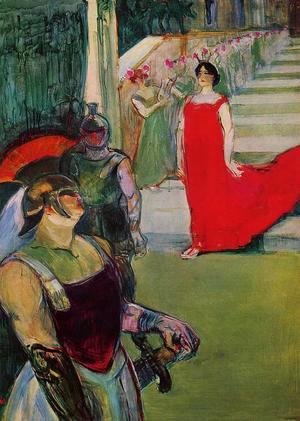 Toulouse-Lautrec - Scenes from 'Messaline' at the Bordeaux Opera