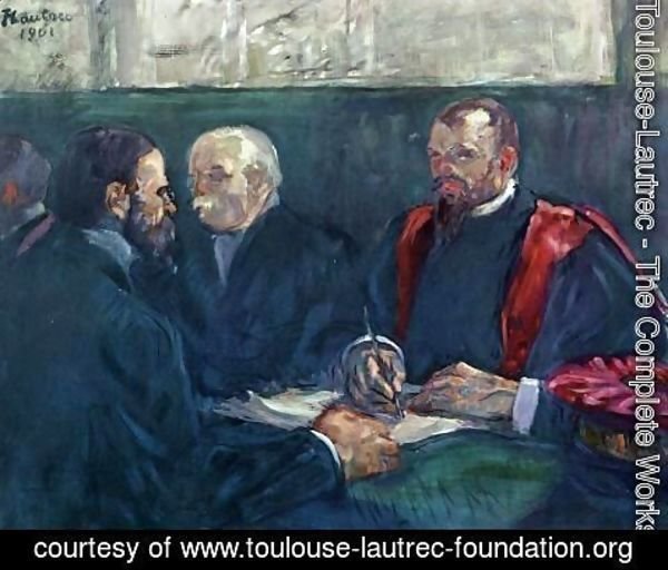 Toulouse-Lautrec - An Examination at the Faculty of Medicine, Paris