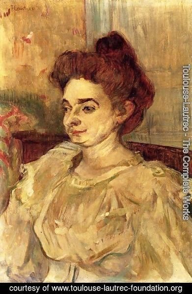 Toulouse-Lautrec - Mademoiselle Beatrice Tapie de Celeyran