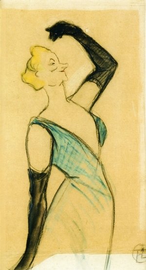 Toulouse-Lautrec - Yvette Guilbert I
