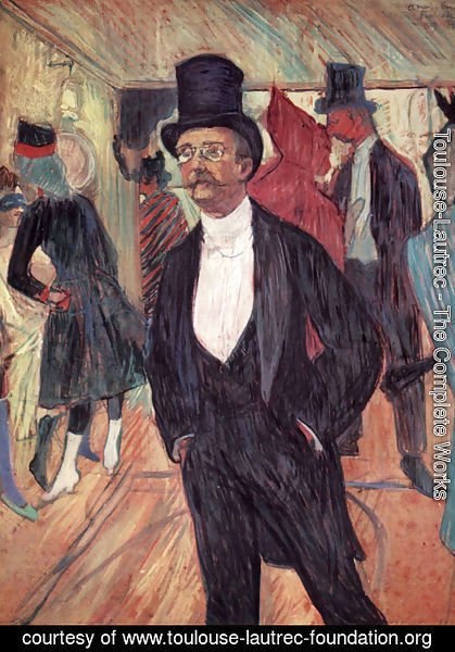 Toulouse-Lautrec - Portrait of Mr Fourcade