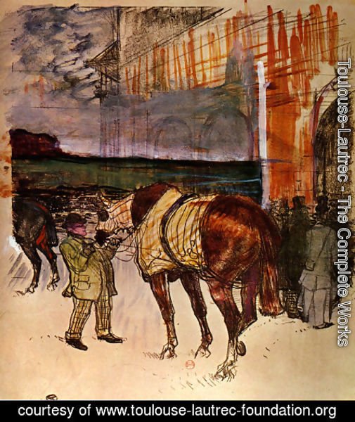 Toulouse-Lautrec - The fence weight