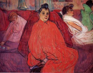 Toulouse-Lautrec - The sofa 2