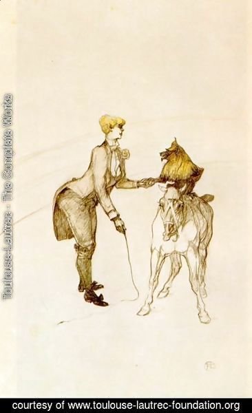 Toulouse-Lautrec - At the Circus, The Animal Trainer