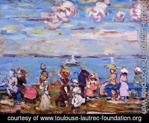 Toulouse-Lautrec - Beach Scene No. 4 1905