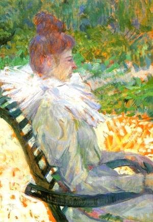 Toulouse-Lautrec - Madame E. Tapie de Celeyran in a Garden 1896