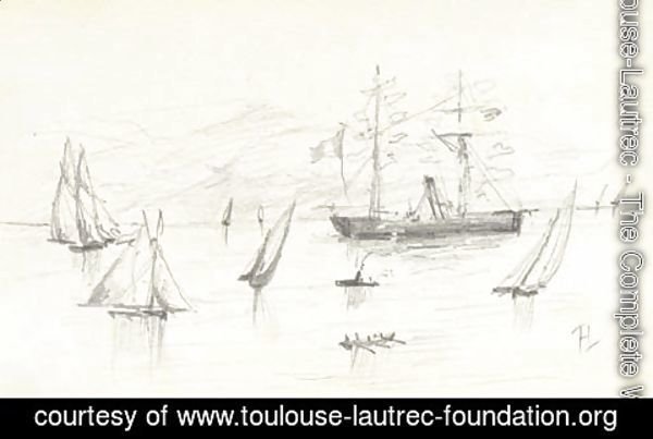 Toulouse-Lautrec - Bateaux