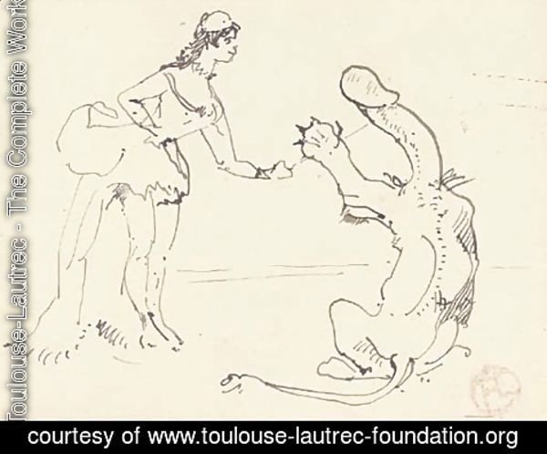 Toulouse-Lautrec - La dompteuse