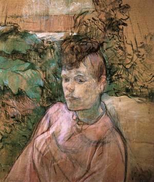 Toulouse-Lautrec - Woman in Monsieur Forest's Garden 2