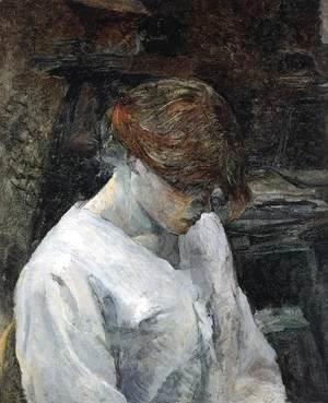 Toulouse-Lautrec - The Red-Head in a White Blouse