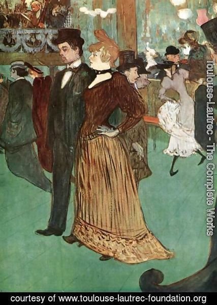 Toulouse-Lautrec - At the Moulin Rouge or The Promenade