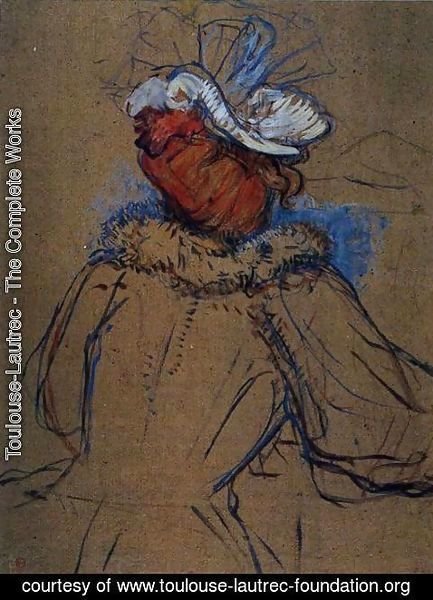 Toulouse-Lautrec - Red Haired Woman Seen from Behind