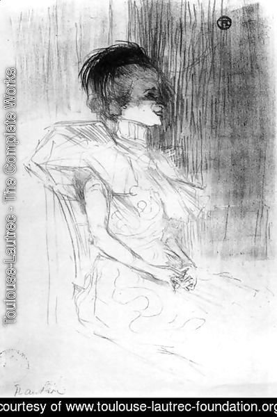 Toulouse-Lautrec - M Lender Sitting