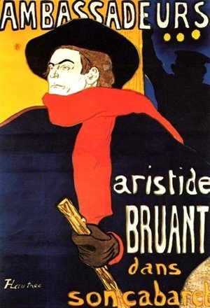 Aristide Bunting In His Cabaret