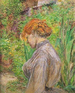 Toulouse-Lautrec - Red Headed Woman In The Garden Of Monsieur Foret