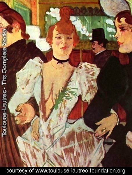 Toulouse-Lautrec - Goule Enters The Moulin Rouge With Two Women