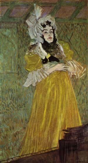 Toulouse-Lautrec - Portrait Of Miss May Belfort