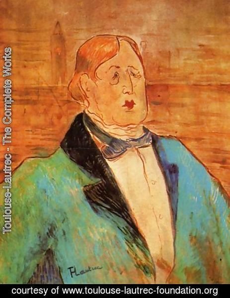 Toulouse-Lautrec - Portrait Of Oscar Wilde