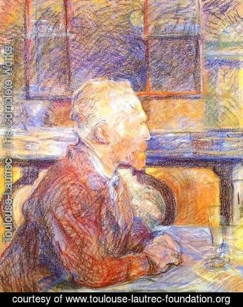 Toulouse-Lautrec - Portrait Of Vincent Van Gogh