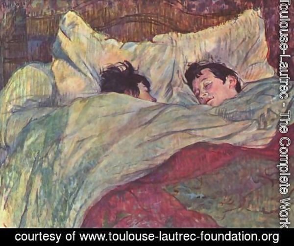 Toulouse-Lautrec - Two Girls In Bed