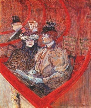 Toulouse-Lautrec - A Box At The Theater