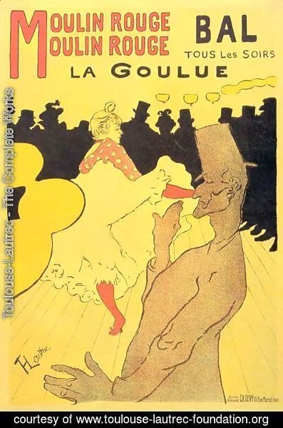 Toulouse-Lautrec - Moulin Rouge La Goulue