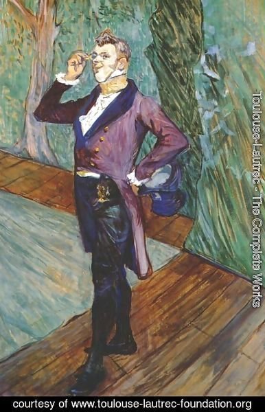 Toulouse-Lautrec - The Actor Henry Samary