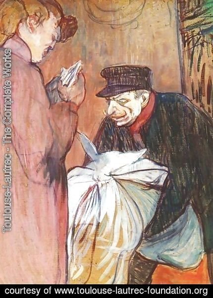 Toulouse-Lautrec - The Brothel Laundryman