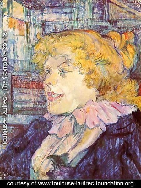 Toulouse-Lautrec - The English Girl From The Star At Le Havre