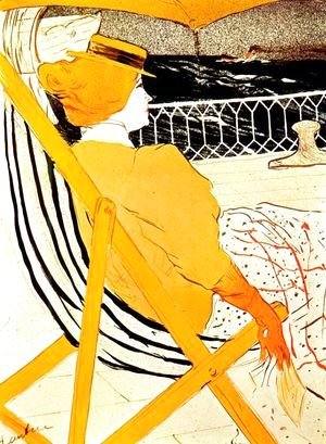Toulouse-Lautrec - The Passenger In Cabin 54