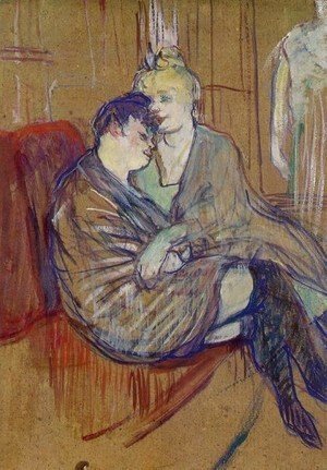 Toulouse-Lautrec - Two Girlfriends