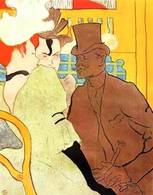 Toulouse-Lautrec - The Englishman At The Moulin Rouge