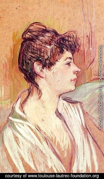 Toulouse-Lautrec - Portrait of Marcelle  1893-94