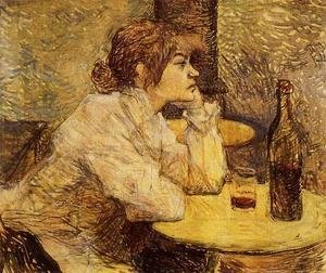 Toulouse-Lautrec - Hangover (or The Drinker)
