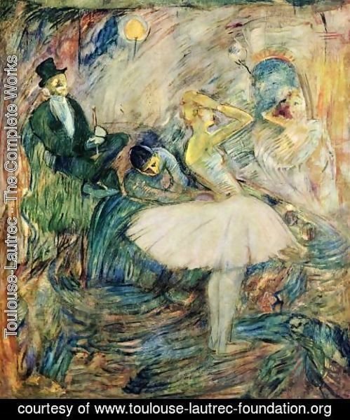 Toulouse-Lautrec - The Dancer in Her Dressing Room