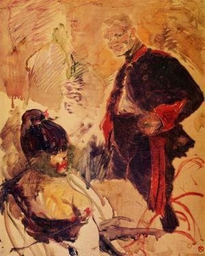 Toulouse-Lautrec - Artillerman and Girl