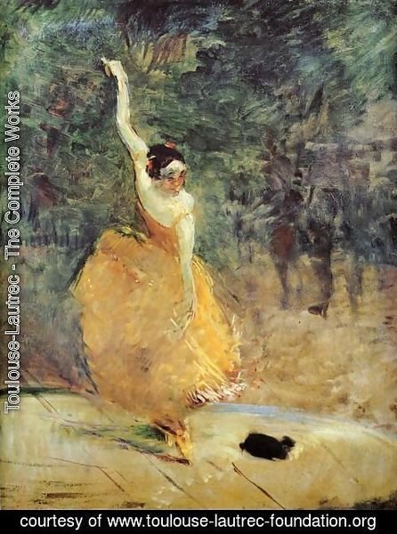 Toulouse-Lautrec - The Spanish Dancer